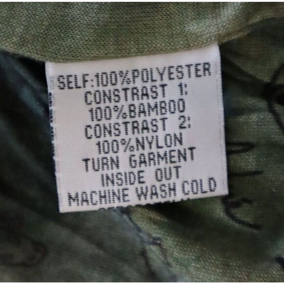 Calme by Johnny Was Size Small Printed Sherpa Fleece Jacket Brown/Multi - Picture 13 of 14